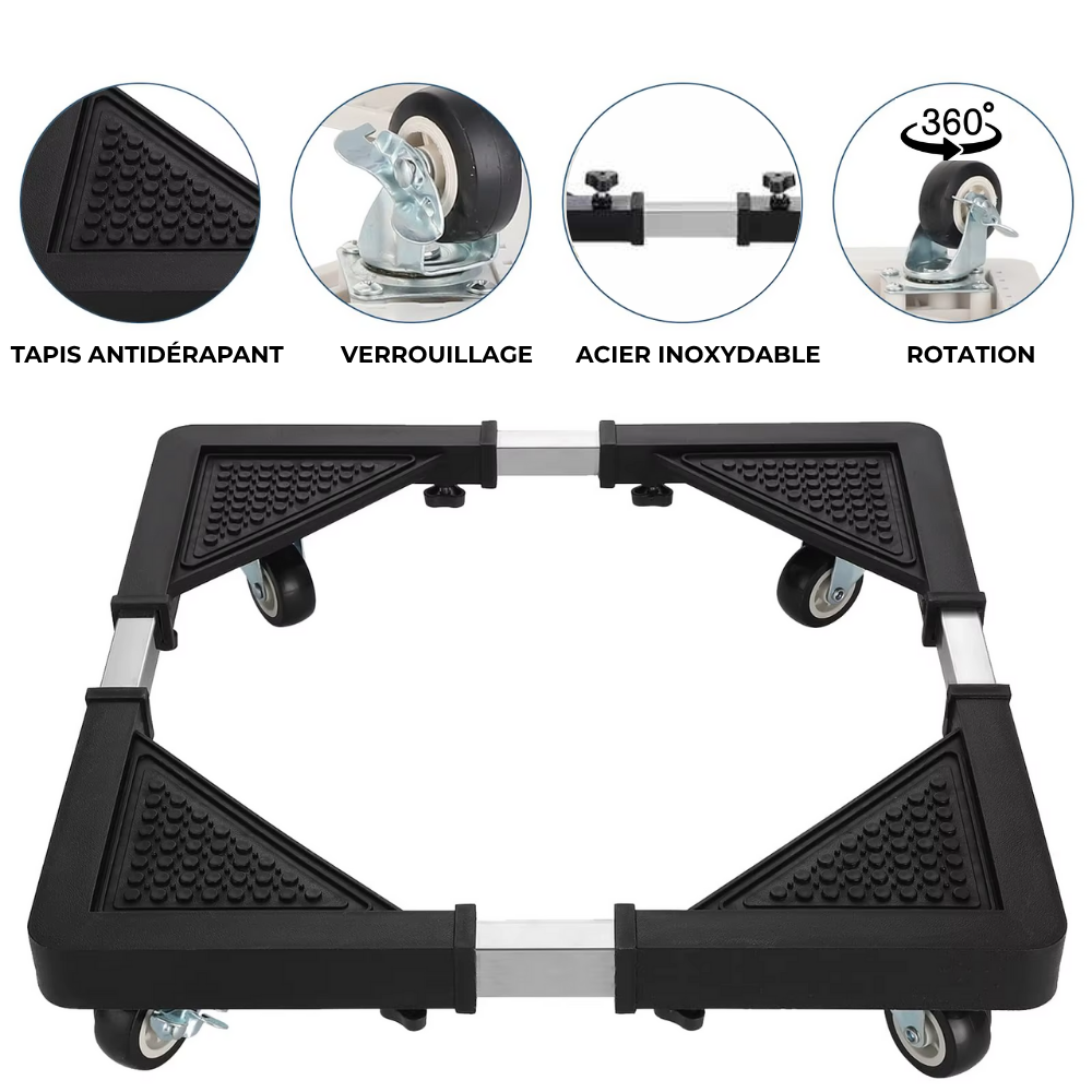 Support mobile universel et multifonctionnel : 4SQUARE™